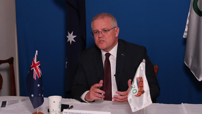 Scott Morrison has extended the HomeBuilder scheme. Picture: Adam Taylor.