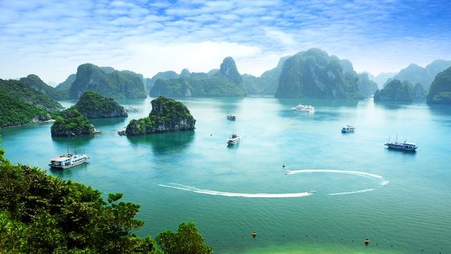 Halong Bay, Vietnam.