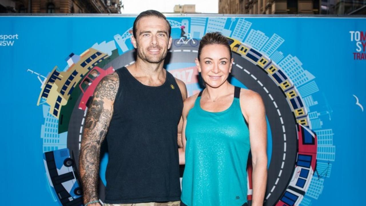 Michelle Bridges and Commando Steve: The super-fit couple recently split after eight years together. Source: NSW Government