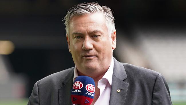 Some say Eddie McGuire has not been juggling his media and presidency responsibilities all that well of late – but the Fox Jury experts disagree. Picture: AAP Image/Michael Dodge