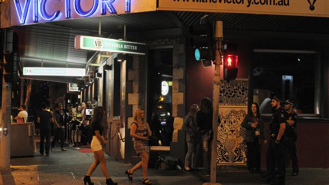 Partygoers at The Victory Hotel. Pic: Claudia Baxter