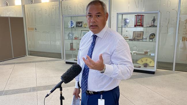 Gold Coast Mayor Tom Tate yesterday. Picture: Andrew Potts