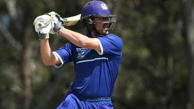 Josh Trembearth in action for Greenvale. Picture: Hamish Blair