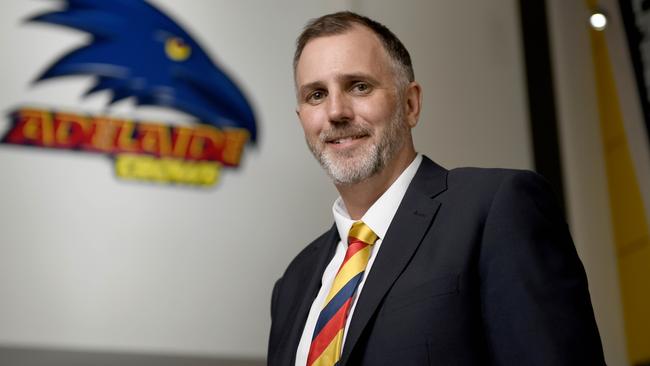 Adelaide has appointed Tim Silvers as the club’s new CEO. Picture: Naomi Jellicoe