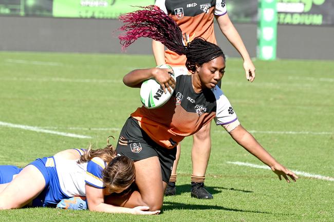 Northern Territory representative player Cecilia Misob. Picture, John Gass