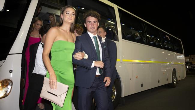 Toowoomba Grammar School senior formal held at Rumours.Bridie Emmerton and Bailey Skeates