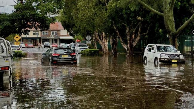 NSW SES carried out at least 21 flood rescues in just three hours. Picture: NSW SES