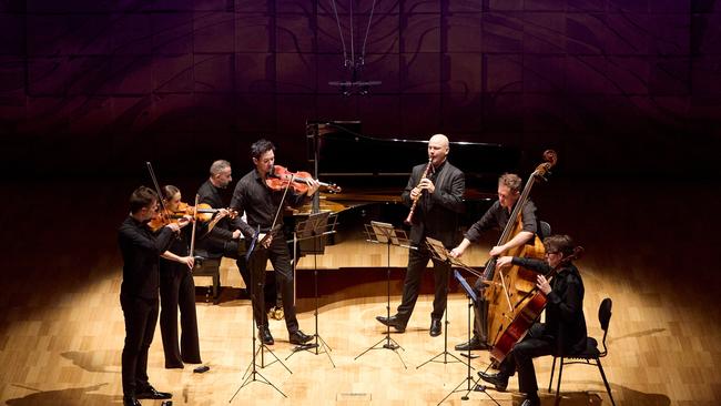 Omega Ensemble performing in Melbourne in the opening concert of its 2024 season. Picture: Laura Manariti