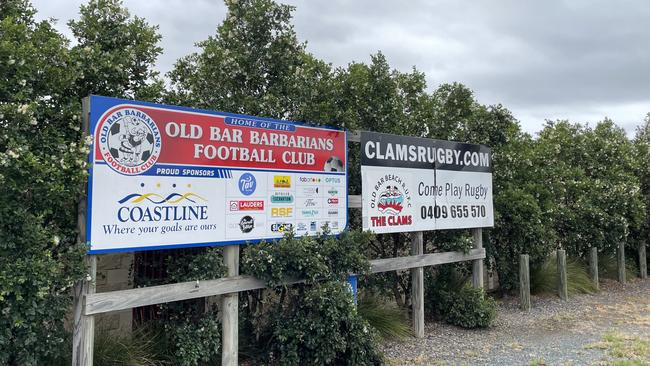 The EG Trad Sportsground at Old Bar where a toddler was crushed to death on Sunday, January 28, 2024. Picture: Janine Watson.