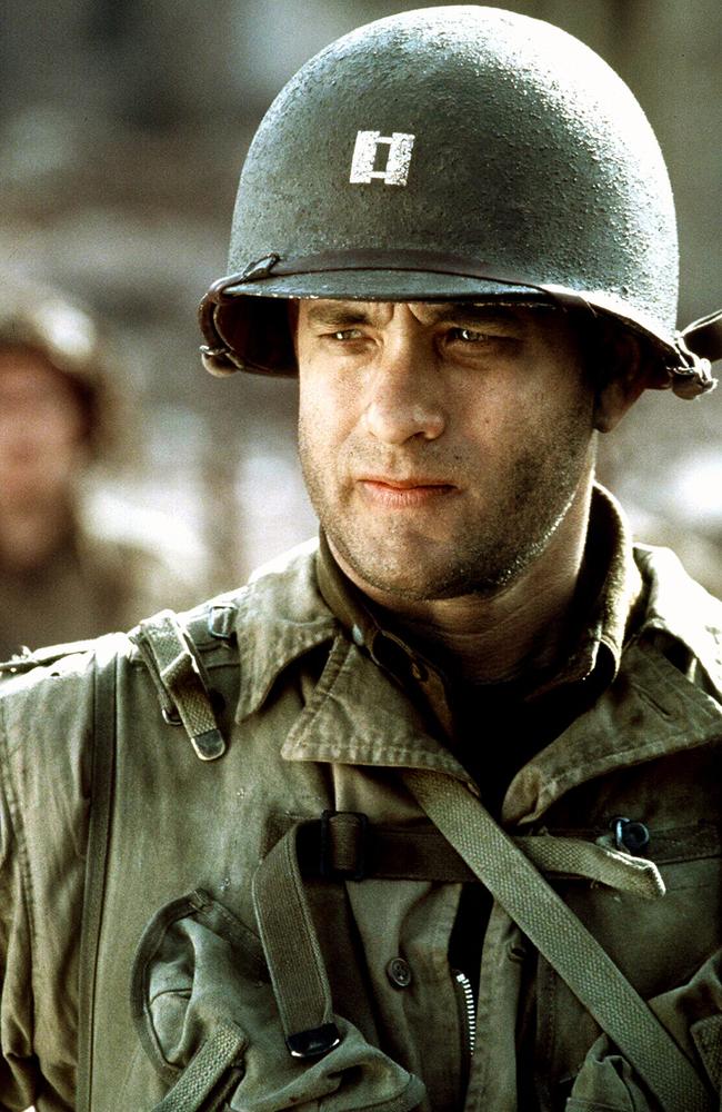 Tom Hanks in <i>Saving Private Ryan</i>, which got pipped at the Oscars but is listed among the greatest 100 American films of all time.