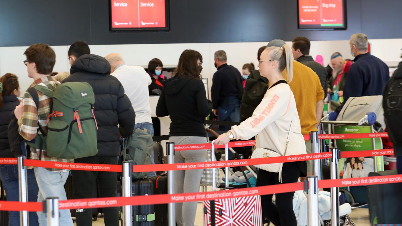 Frustrated Qantas Frequent Flyer members have slammed the airline in submissions made to an inquiry into bilateral air service agreements. Picture: NCA NewsWire / David Crosling