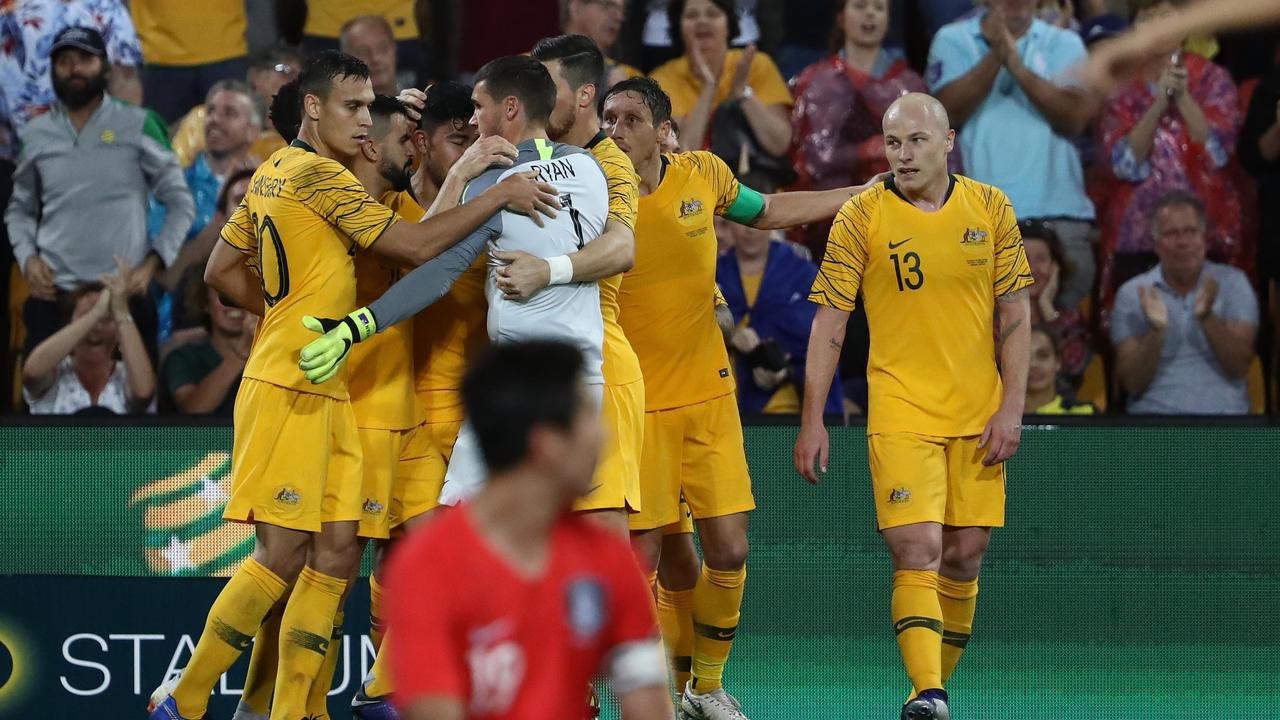 The Socceroos snatched a draw against South Korea.