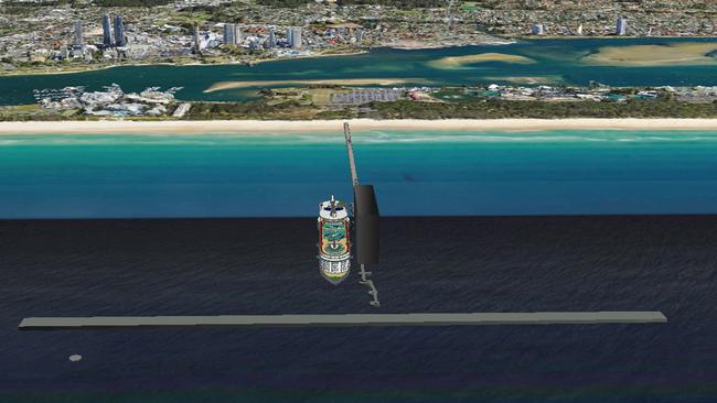 Gold Coast Cruise Ship Terminal early designs.