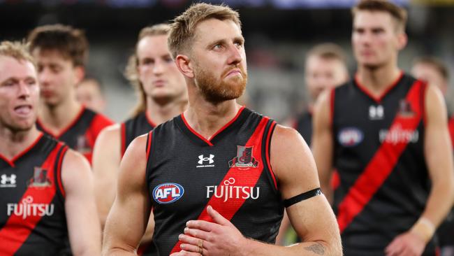 Dyson Heppell’s future at the Bombers is clouded. Picture: AFL Photos/Getty Images