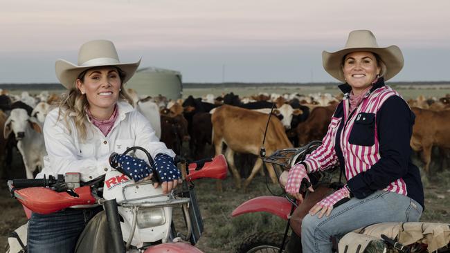 Owners of FarmHer Hands Angie Nisbet and Shona Larkin.