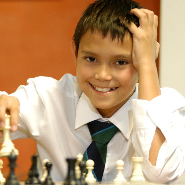 Somerset College Primary School Chess Team wins the Australian Championships - chess captain Kelvin Finke.