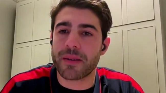 Christian Petracca was emotional speaking about his brutal injury.