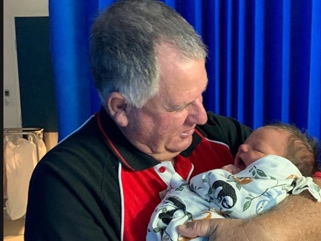 Neil Fisher is a grandfather