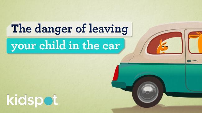 The danger of leaving your child in the car