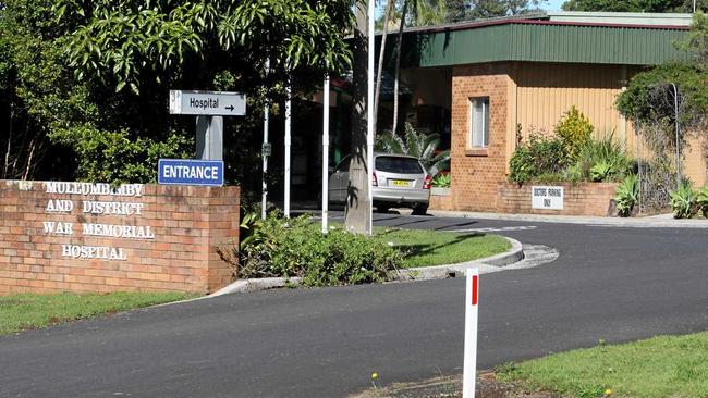 Mullumbimby Hospital. Photo Blainey Woodham / The Northern Star. Picture: Blainey Woodham