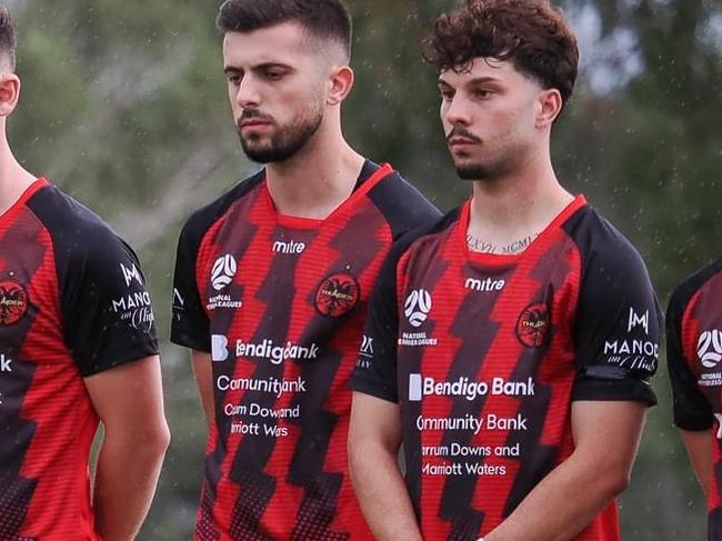 Leo Mazis (right) is hoping for another overseas or A-League opportunity.