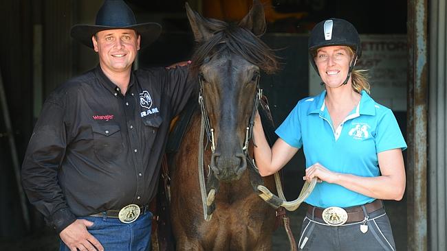 Hard training from Clyde trainers puts brumby gelding in thoughts of ...