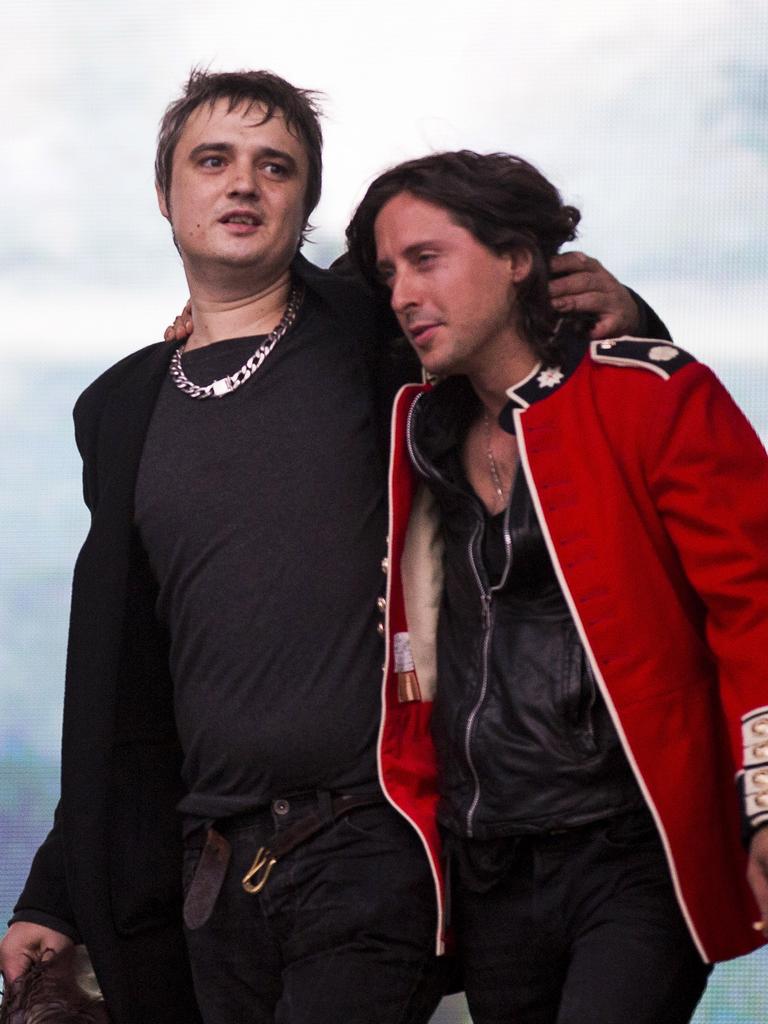 Doherty and Caral Barat of The Libertines in 2014. Picture: Tristan Fewings/Getty Images