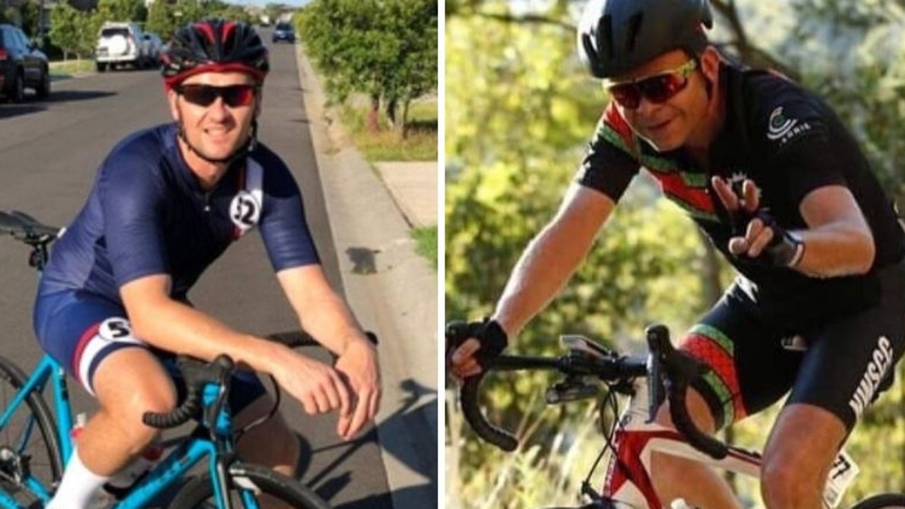 Chris Culver, 40, left, and Geoff Havill, 49, right, were tragically killed while cycling. Pictures: Supplied