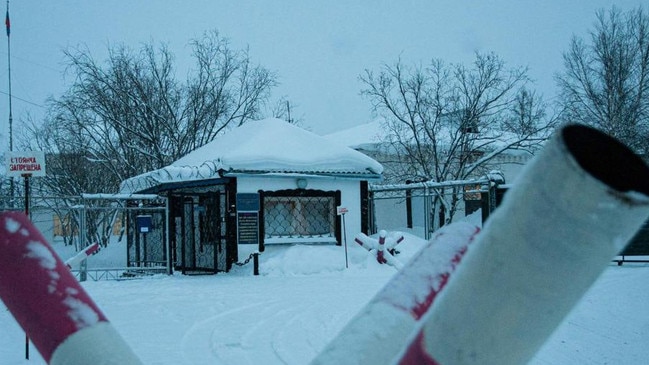 The bleak Polar Wolf prison where Alexei Navalny was killed. Picture: AFP