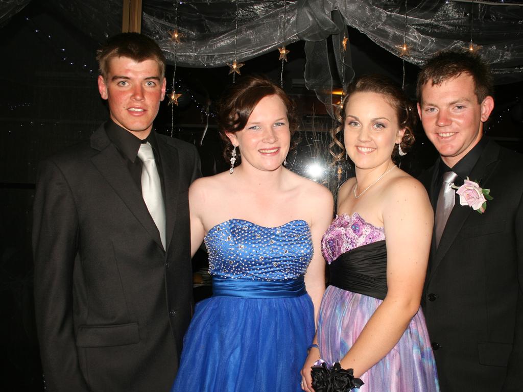 Matthew Roche, Brittany Hancock, Renae O'Dea and Jack Breen. Photo Deanna Millard / Warwick Daily News