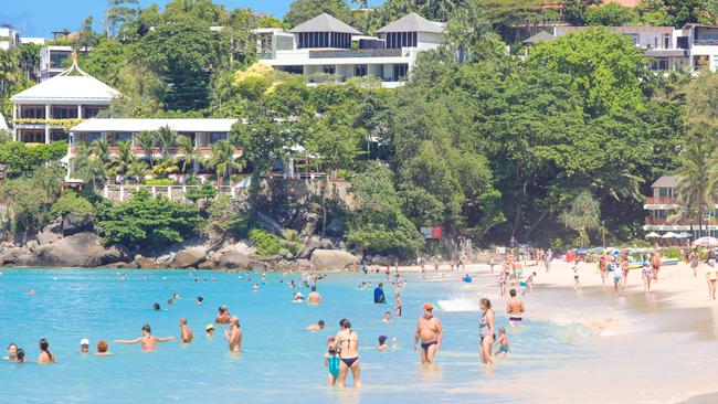 The man’s son was holidaying in Thailand.