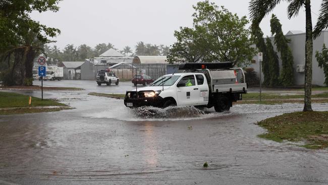 Flooding caused TC Jasper in Port Douglas. Picture: Liam Kidston