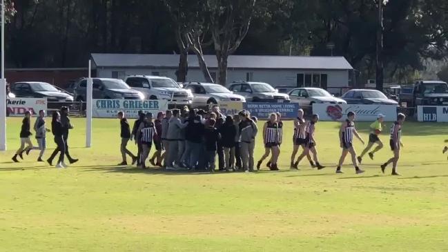 Daniel Nobes kicks 100 goals for Waikerie