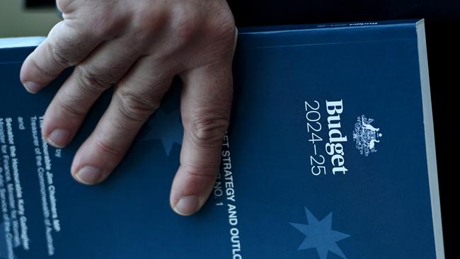 Treasurer Jim Chalmers arrives at Parliament House on May 14 to deliver the 2024-25 federal budget. PHOTO: Tracey Nearmy/Getty Images