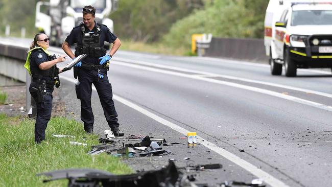 A woman is fighting for her life and another person has been injured in a head-on crash on a major Sunshine Coast road.