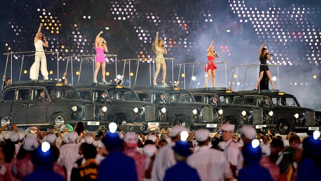 The group spices up the Olympics. Picture: Getty