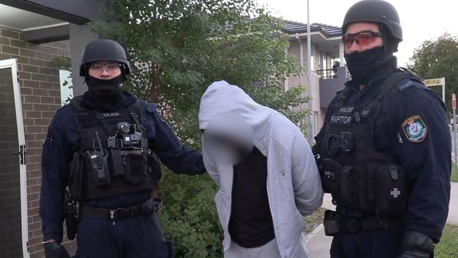 NSW Police arrested a total of 11 people during the week long operation by Strike Force Raptor. Picture: NSW Police