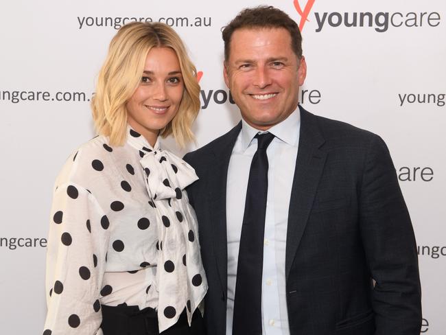 Karl Stefanovic and his girlfriend Jasmine Yarbrough.