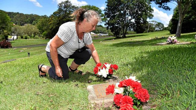 Suzanna Tignell and her family would like to see more maintenance on Nambour Garden Cemetary.