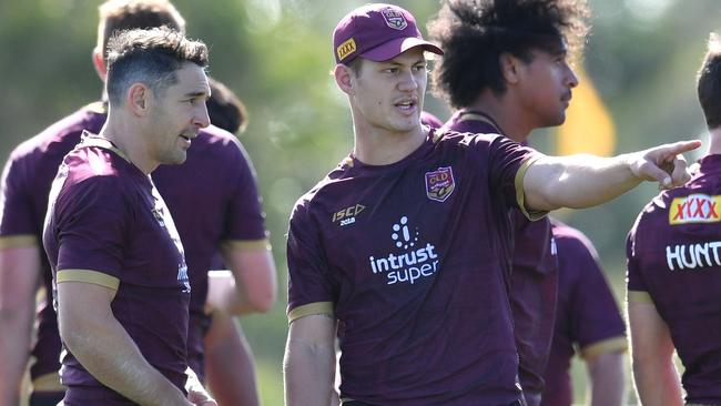 Two men can have a huge impact for Queensland. (AAP Image/Darren England)