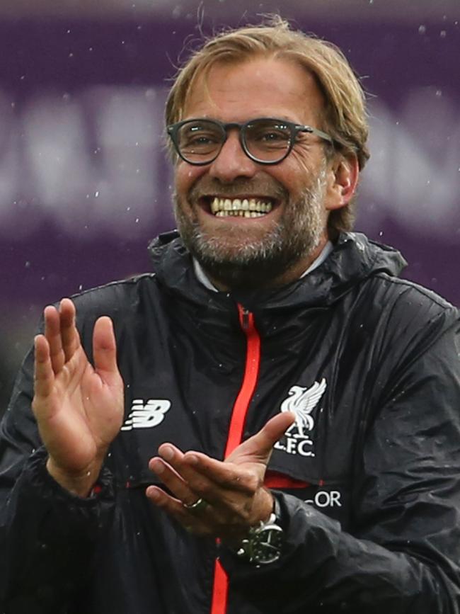 Liverpool's German manager Jurgen Klopp .