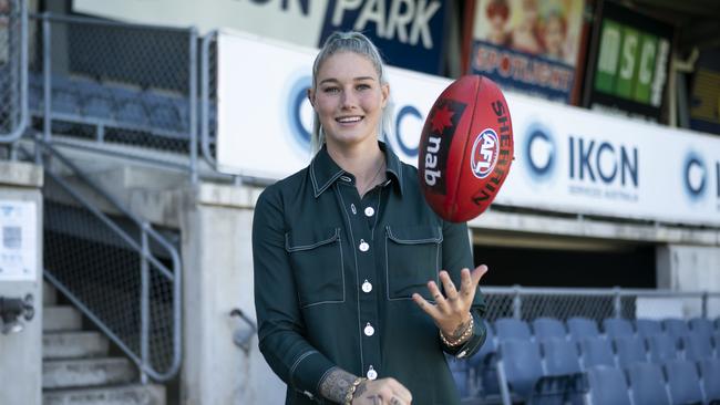 AFLW star Tayla Harris.