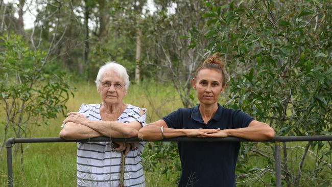 Anna Pedersen and daughter Tracey Menzies