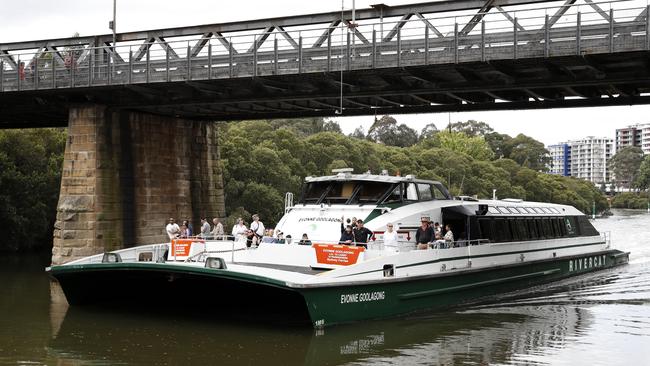 Leave the car at home and take a free ferry to the Golden Eagle. Picture: Jonathan Ng