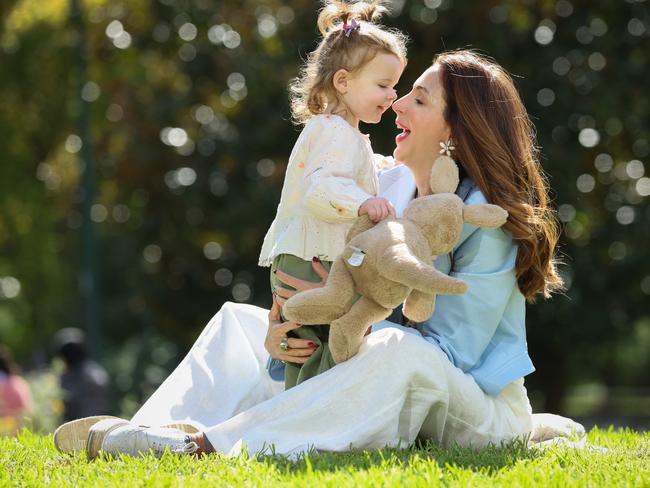 nais Lellouche says she always wanted to become a mum. Picture: David Caird