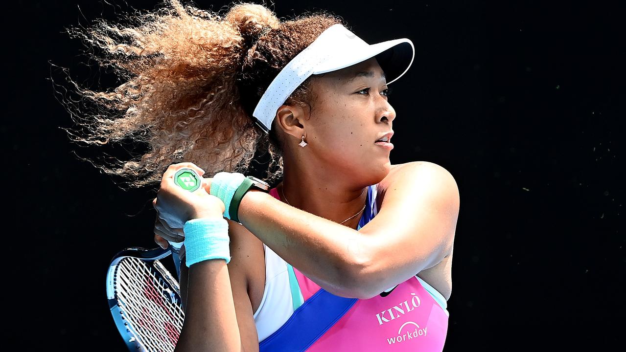 Naomi Osaka had a dominant win in her first appearance of the 2022 Australian Open. Picture: Quinn Rooney/Getty Images