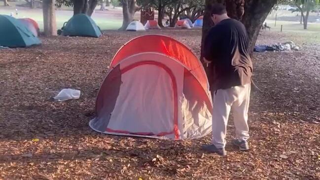 Brisbane's tent city