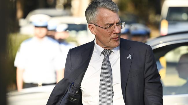 Attorney-General Mark Dreyfus told his police minister colleagues that the funding fight over a national firearms register would be settled by national cabinet before the end of the year. Picture: NCA NewsWire/Martin Ollman