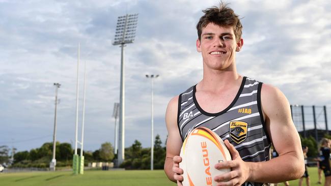 Benjamin Hunter was part Sunshine Coast Falcons under-16's boys team. Picture: Patrick Woods.