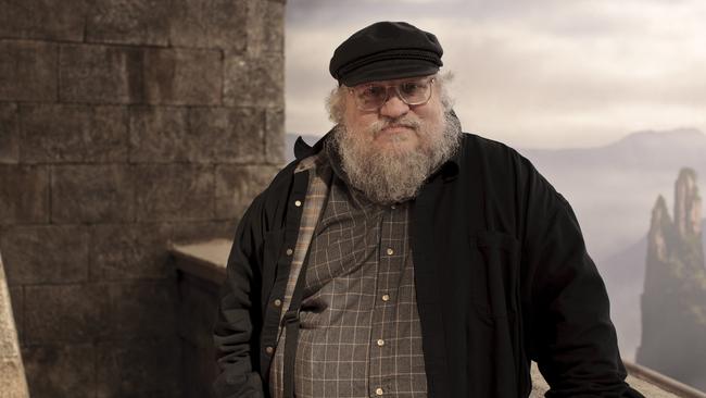 Author George R.R. Martin whose novel series have been adapted into the HBO series "Game of Thrones". Picture: HBO, Nick Briggs